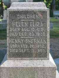 Helen Eliza CHADWICK - Grave