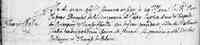 Marie-Thérèse CHAILLE - 1667 Baptism Notre-Dame-de-Quebec, Quebec, QC, Canada