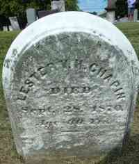 Lester Van Horn CHAPIN - Grave