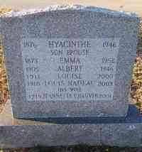 Joseph Albert CHAUVIN - Grave