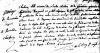 Rosalie CHIASSON - 1806 marriage