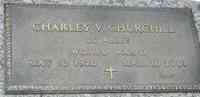 Charles V CHURCHILL - Grave Thanks to Keith Douglas