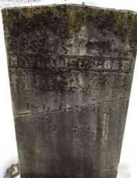 Nathaniel COBB - Grave