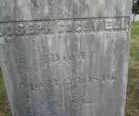Joseph COGSWELL - Grave