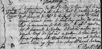Marthe COGNAC - 1689 Death Saint-Francois-de-Sales, Neuville, Quebec