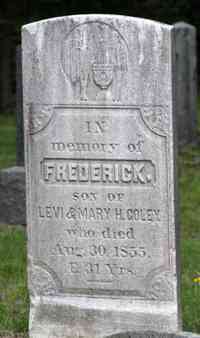 Frederick COLEY - Grave