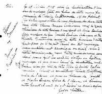Anne SAULNIER - 1805 marriage