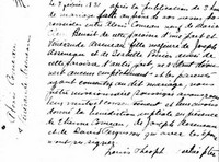 Venerande ARSENEAU - 1831 marriage