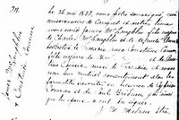 Jacques MCLAUGHLIN - 1837 marriage