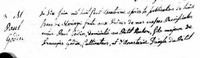 Paul GODIN - 1814 marriage (part 1)