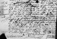 Marguerite COTE - 1692 marriage