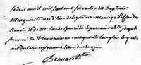 Marie-Joseph-Josette-Marguerite COURVILLE dite SENNEVILLE - Baptism