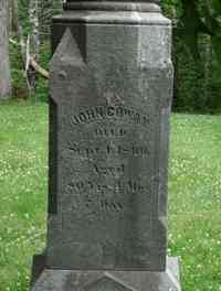 John COWAN - Grave
