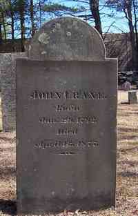 John CRANE - Grave