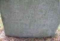 Jane CROSBY - Grave  Inscription: HERE LYES Ye BODY OF Mrs JEAN PICKARD WIFE OF Mr JOHN PICKARD WHO DIED FEBRUARY Ye 20 1715/16 AGED 89 YEARS  FOR THIS DE