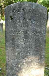 Moses CROSIER - Grave