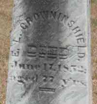 Eben L. CROWNINSHIELD - Grave