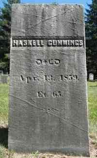 Haskel CUMMINGS - Grave
