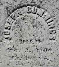 Joseph CUMMINGS - Grave