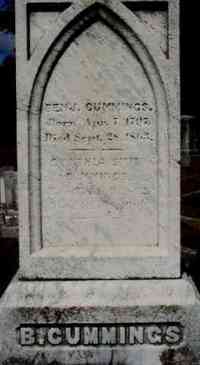Benjamin CUMMINGS - Grave