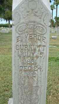 Elijah Verde CURNUTT - Grave