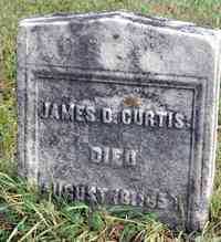 James Dresser CURTIS - Grave