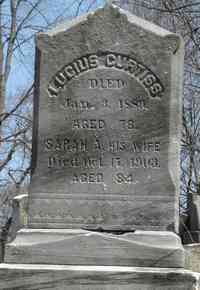Lucius CURTISS - Grave