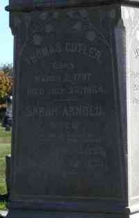 Thomas CUTLER - Grave