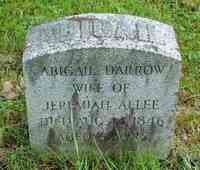 Abigail DARROW - Grave
