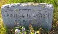 Winfield Howard DAVIS - Grave