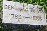Benjamin DAVIS - Grave