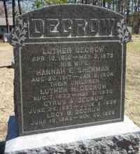 Luther L. DECROW - Grave