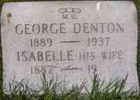 George DENTON - Grave