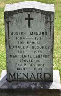 Marie Josephine Donalda DESORCY - Grave