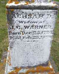 Achsah DICKINSON - Grave
