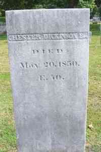 Chester DICKINSON - Grave
