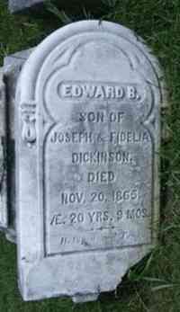 Edward Baxter DICKINSON - Grave