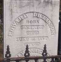 Edward DICKINSON - Grave