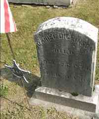 Daniel DICKINSON - Grave