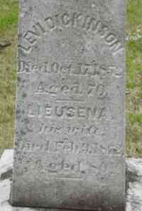 Levi DICKINSON - Grave