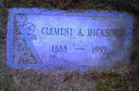 Clement Alexis DICKSON - Grave