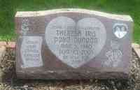 Theresa Iris DOBO - Grave