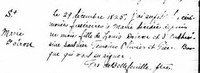 Marie Marguerite DOIRON - Death