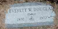 Everette William DOUGLAS - Grave