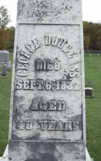 George DOUGLASS - Grave