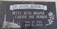 Betty Ruth DRAPER - Grave