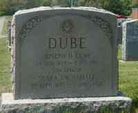 Joseph DUBE - Grave