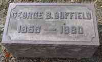 George B. DUFFIELD - Grave