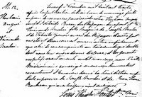Venerande MALLET - 1830 marriage