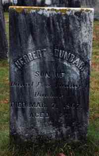 Herbert DUNBAR - Grave